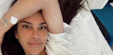 Carla Barber ingresada en el hospital