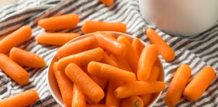 Este polvo blanquecino es más habitual en las baby carrots