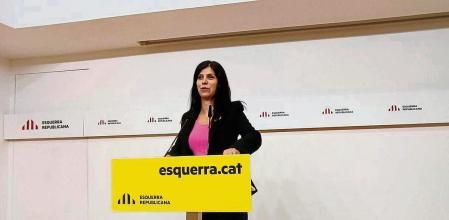 La secretaria general adjunta y portavoz de ERC, Marta Vilalta. EUROPA PRESS 06/09/2021
