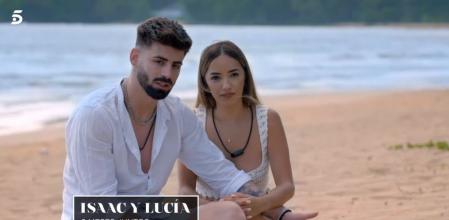 Isaac (Lobo) y Lucía en 'La última tentación'