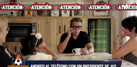 Buenafuente promociona la nueva temporada con la parodia del 'tic, tac' de Pedrerol