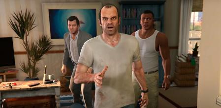Experience the world of Grand Theft Auto V in brand new ways when GTAV and GTA Online come to PlayStation 5 in March 2022 - with additional bonuses now available for PlayStation Plus members.
Rated Mature: Blood and Gore, Intense Violence, Mature Humor, Nudity, Strong Language, Strong Sexual Content, Use of Drugs and Alcohol