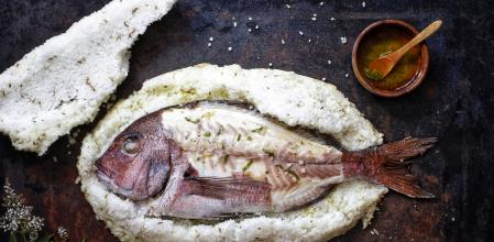 Pargo a la sal