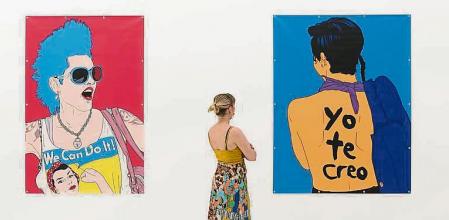 Imagen de la exposición Indignadas, de María María Acha-Kutscher