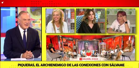 Pedro Piqueras recordó en 'Los Teloneros' cómo se sentía durante las transiciones con 'Sálvame'.