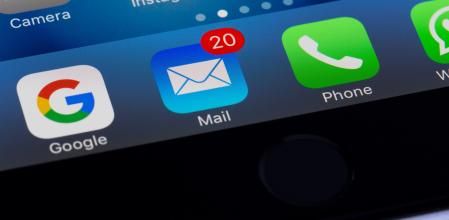 Correos electrónicos sin leer