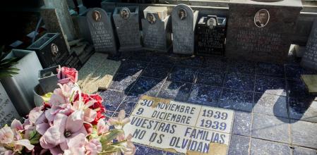 Fosa 113 del cementerio de Paterna, de represaliados en la dictadura