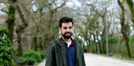 Anxo siempre ha luchado para que su discapacidad digestiva crónica no fuese un obstáculo