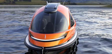 La versión más llena de comodidades incluye cocina, sala de estar y baño y puede albergar hasta 10 pasajeros.