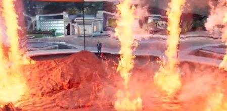 Así han recreado las televisiones el volcán de La Palma en realidad aumentada