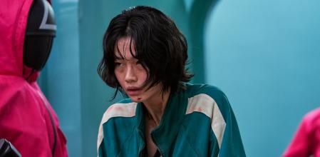 456 sometidas a una competición de juegos infantiles... mortales.