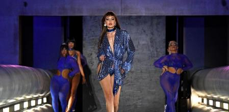 Gigi Hadid en el desfile Savage x Fenty Vol.3