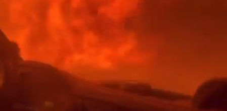 La agónica huida de un bombero en pleno incendio: “Dar la vuelta no es una opción”