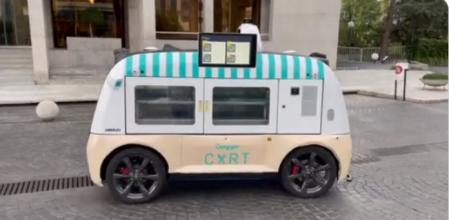 Goggo Cart, el food truck de conducción autónoma que estará en funcionamiento este mismo año en Madrid&nbsp;