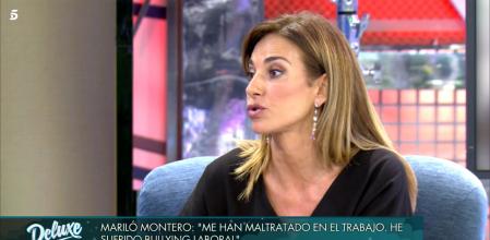 Mariló Montero regresa a Mediaset denunciado que sufrió acoso laboral en TVE