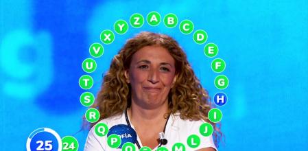 Sofía, a una letra de llevarse el bote de 'Pasapalabra'