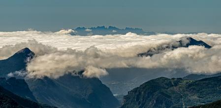 Montserrat vista desde Coll de Pal.
