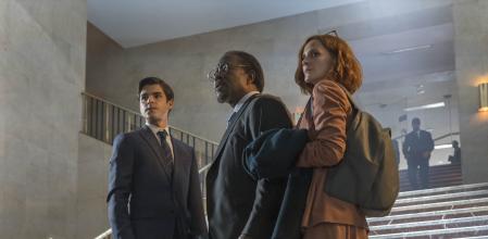 Álvaro Mel, Clarke Peters y Ana Polvorosa.