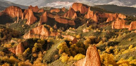 Las Médulas, en la comarca del Bierzo