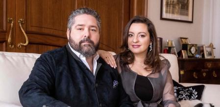 Jorge Romanov y Rebecca Bettarini
