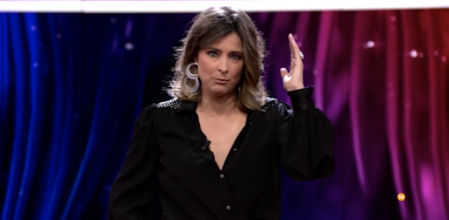Sandra Barneda, en el debate de 'La isla de las tentaciones'