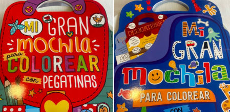 Unos libros infantiles para colorear han indignado a miles de personas por sus tópicos de género