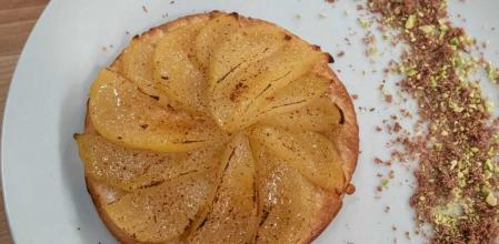 La tarta de perra con helado de aceite de oliva de Juanma Castaño