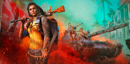 La protagonista de Far Cry 6 es la guerrillera Dani Rojas, aunque los jugadores pueden elegir a un protagonista masculino