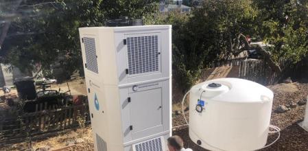 Esta máquina, según los expertos, no es una solución definitiva para las sequías