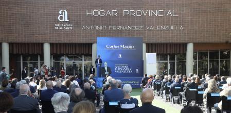 Un momento del acto de homenaje celebrado esta mañana