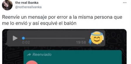 Captura de pantalla de la usuaria @notherealivanka