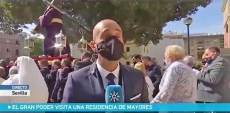 Sergio Morante se emociona en pleno directo de Canal Sur Noticias
