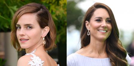 Emma Watson y Kate Middleton en los premios Earthshot