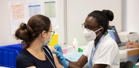 RDP La jefa de vacunación de Salut, Carmen Cabezas,como quedan los puntos de vacunación en Cataluña