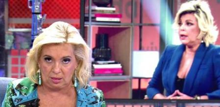 Carmen Borrego y Terelu Campos, cruce de zascas en Telecinco