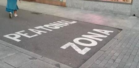 La zona peatonal de Salamanca a la que nadie hace caso: “Las palabras se las lleva el viento”&nbsp;<br>