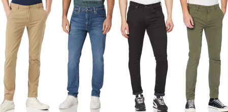 Pantalones Dockers y Levi's con descuento.