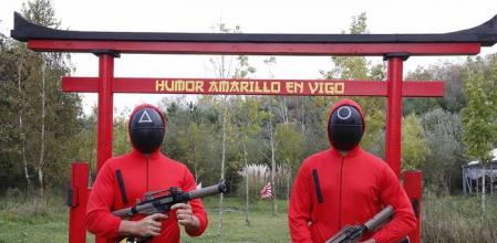 Una empresa en Galicia organiza ‘El juego del calamar’ con 3.000 euros en premios