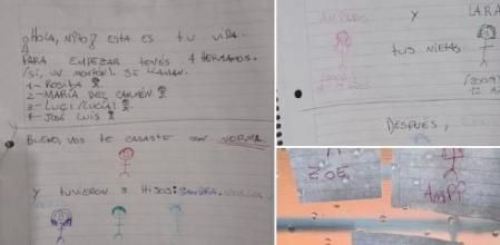 El esquema para que su abuela recordara a la familia