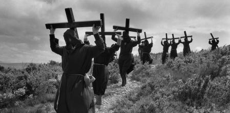 Una de las fotografías de la exposición de Cristina Garcia Rodero en la Nau Gaudí