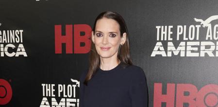 Winona Ryder en una reciente alfombra roja en Nueva York