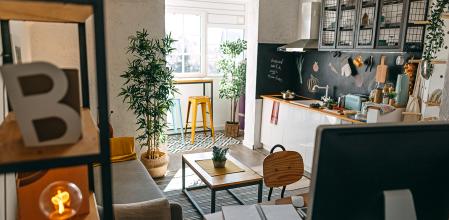 Aprovechar el espacio es esencial si nuestra casa es pequeña.