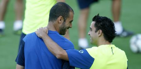 ENTRENO BARCELONA. GUARDIOLA XAVI
FOTO: CESAR RANGEL
10 09 09