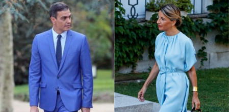 El presidente del Gobierno, Pedro Sánchez | Yolanda Díaz, máxima representante de UP