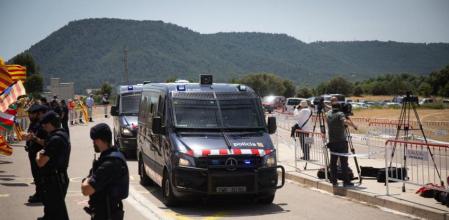 Traslado de los presos del procés al centro penitenciario de Lledoners el 26 de junio de 2019