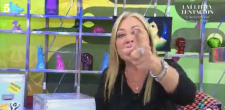 Belén Esteban estalla contra Samanta Villar en 'Sálvame'