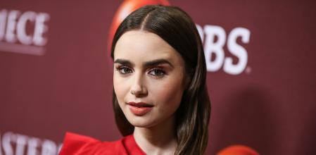 La actriz Lily Collins