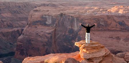 El Gran Cañón, uno de los grandes atractivos turísticos de los Estados Unidos
