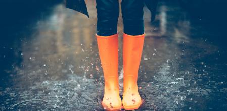 Botas de lluvia.