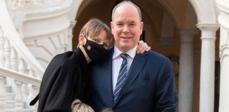 Charlene, Alberto y los pequeños